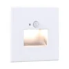 Paulmann 93133 LED Wandeinbauleuchte Edge Quadro Bewegungsmelder 80x42mm 2700K Weiß