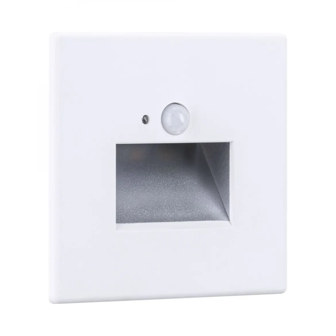 Paulmann 93133 LED Wandeinbauleuchte Edge Quadro Bewegungsmelder 80x42mm 2700K Weiß