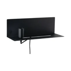 Paulmann 96775 LED Wandleuchte Devara USB C E27 Schwarz matt