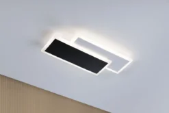 Paulmann 71167 LED Wandleuchte 2Form rechteckig Weiß Schwarz 4000K 1070lm