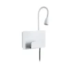 Paulmann 71100 LED Wandleuchte Halina USB C Weiss matt 2700K