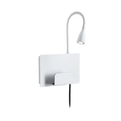 Paulmann 71100 LED Wandleuchte Halina USB C Weiss matt 2700K