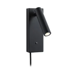 Paulmann 71109 LED Wandleuchte Hulda USB C Schwarz matt dimmbar 3000K
