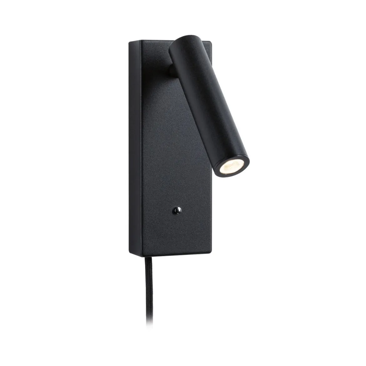 Paulmann 71109 LED Wandleuchte Hulda USB C Schwarz matt dimmbar 3000K