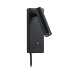 Paulmann 71109 LED Wandleuchte Hulda USB C Schwarz matt dimmbar 3000K