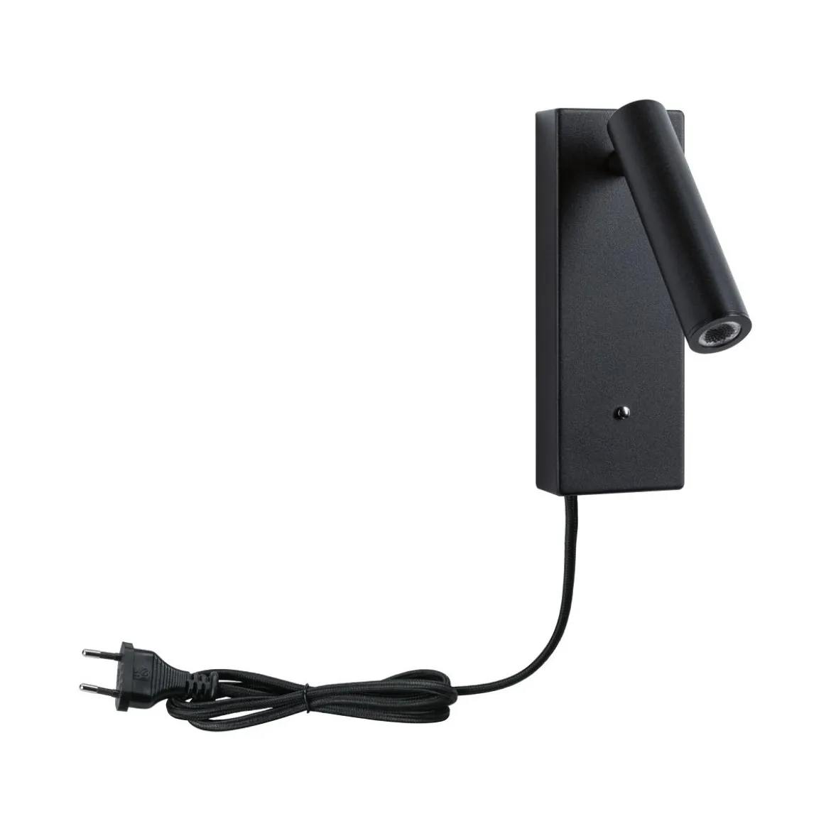 Paulmann 71109 LED Wandleuchte Hulda USB C Schwarz matt dimmbar 3000K
