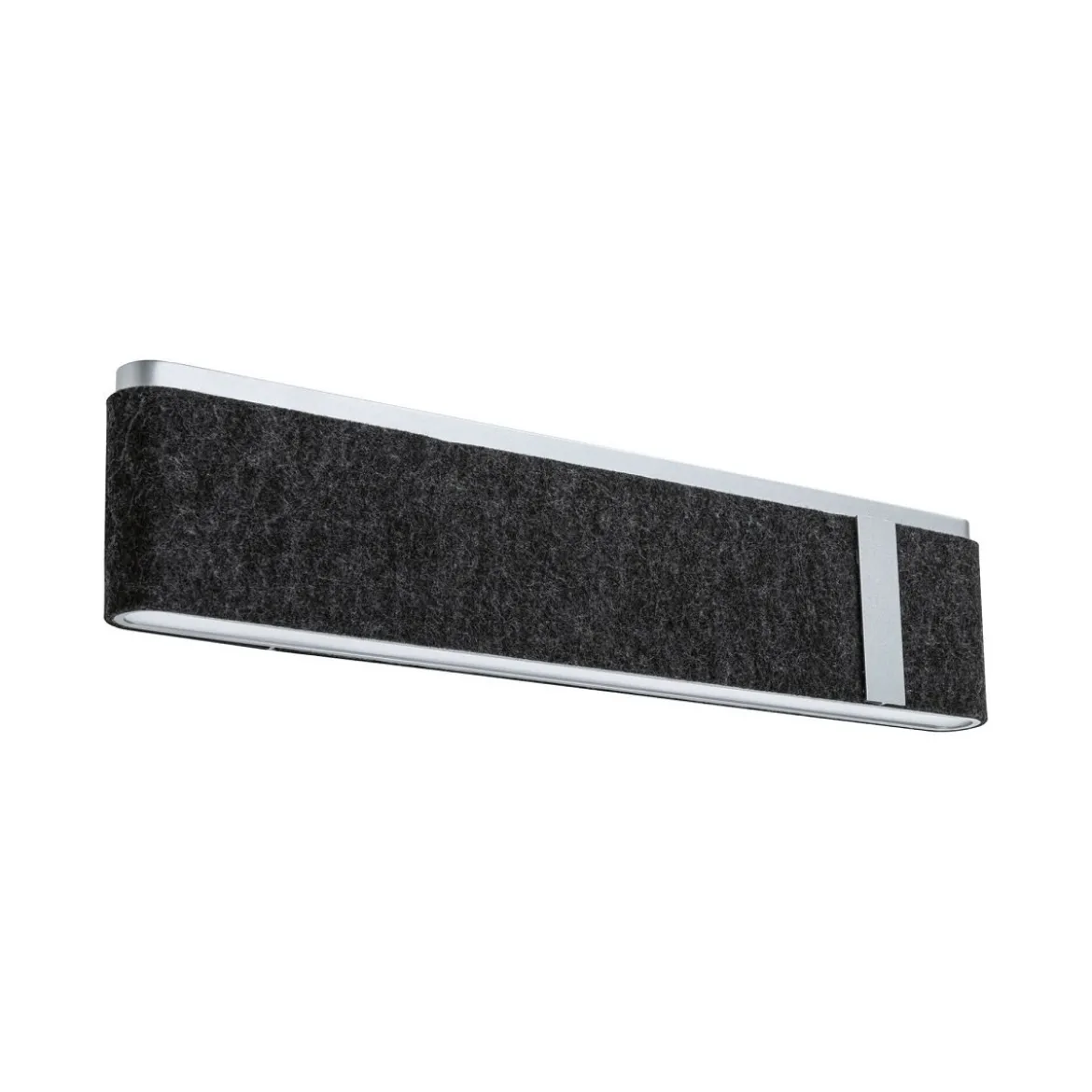 Paulmann 79987 LED Wandleuchte Jagun 3-Step-Dim 2700K 1250lm Filz anthrazit