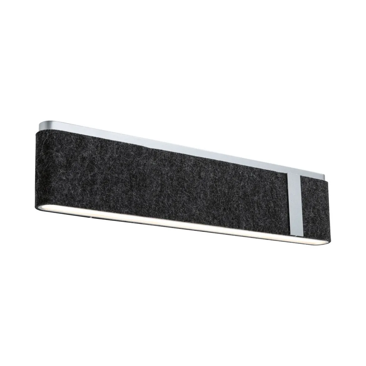 Paulmann 79987 LED Wandleuchte Jagun 3-Step-Dim 2700K 1250lm Filz anthrazit