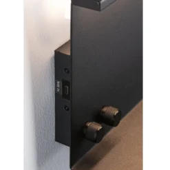 Paulmann 96773 LED Wandleuchte Jarina USB C Schwarz matt dimmbar