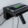 Paulmann 71107 LED Wandleuchte Jerik USB C 3000K 3-Step-Dim Schwarz