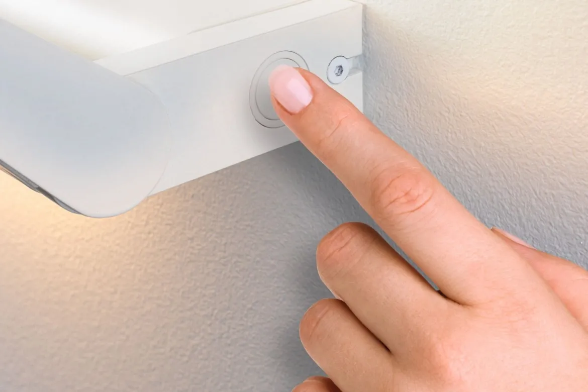 Paulmann 79506 LED Wandleuchte Ranva weiß beweglich 3-Step-Dim