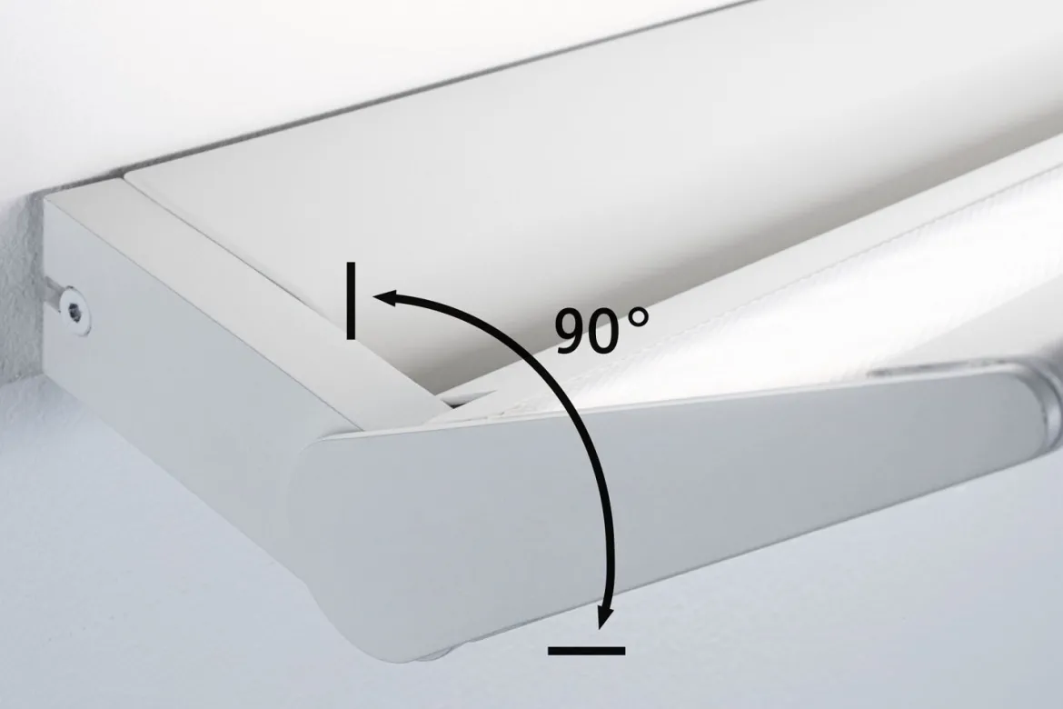 Paulmann 79506 LED Wandleuchte Ranva weiß beweglich 3-Step-Dim