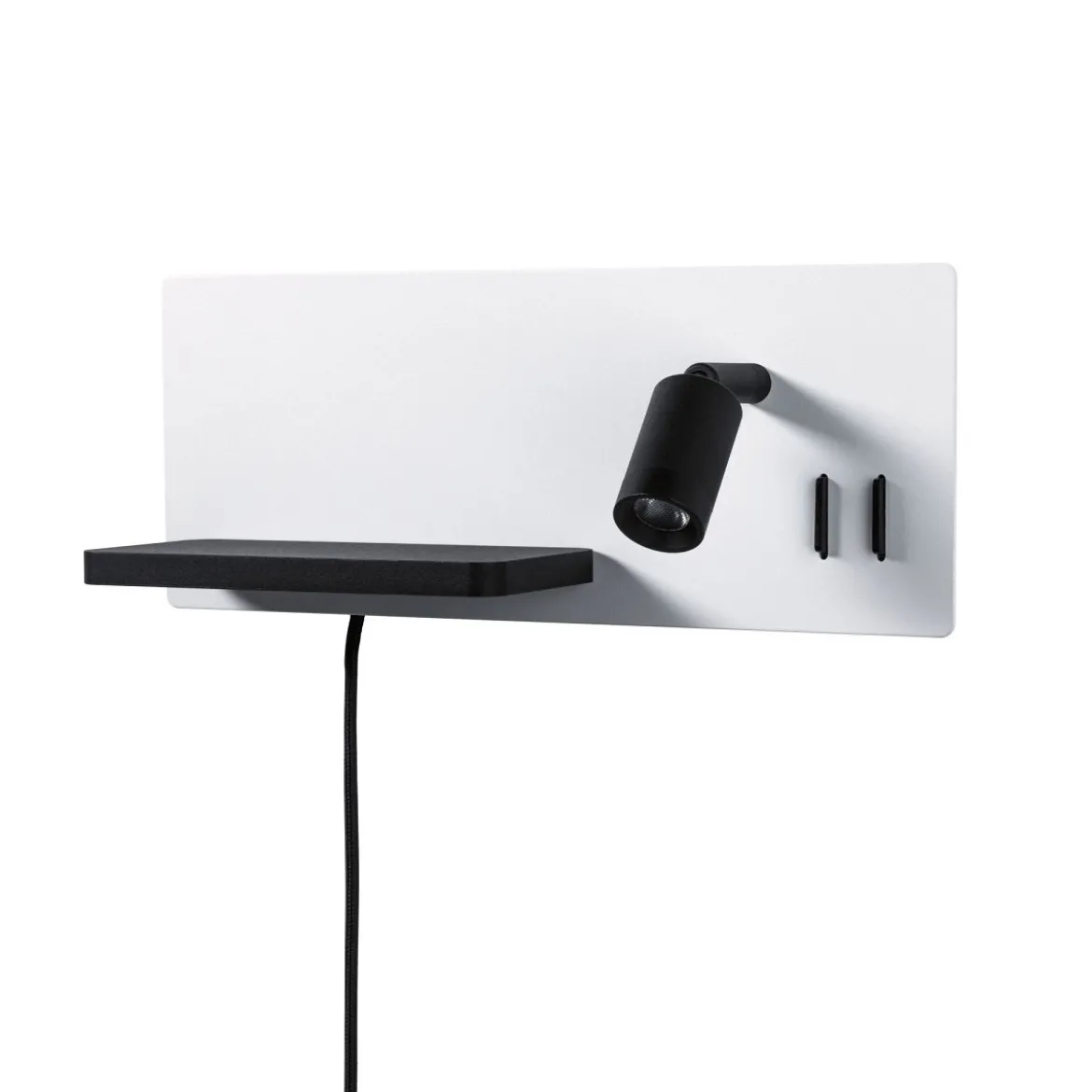 Paulmann 71103 LED Wandleuchte Serra 2-flammig links USB C 2700K Backlight