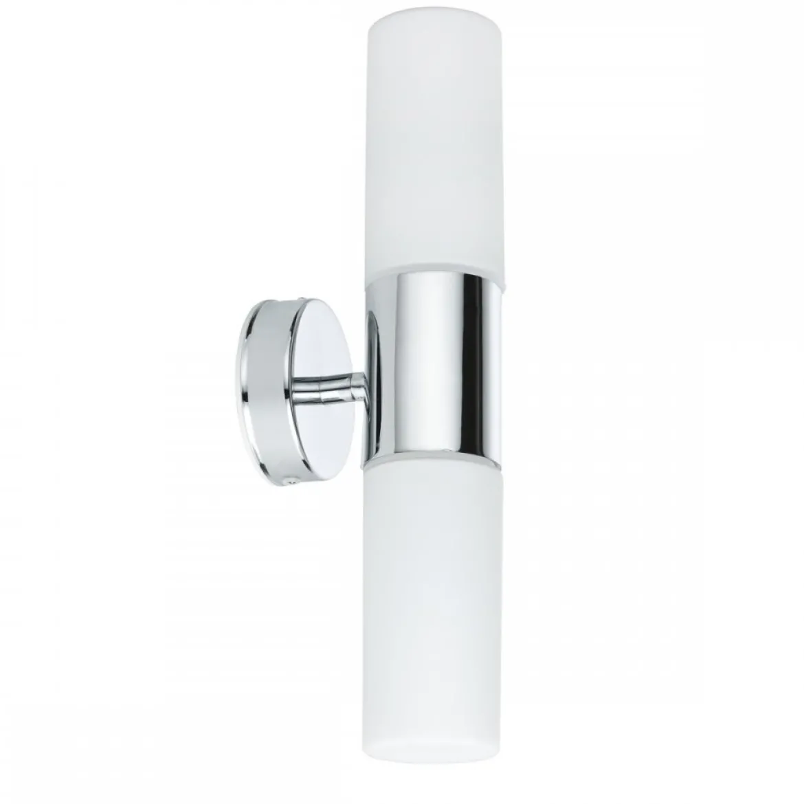 Paulmann Licht 70350 Spiegelleuchte Lenia IP44 Chrom Opak Metall Glas