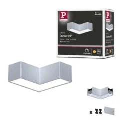 Paulmann 98176 Linion Lichtkanal 90° Ecke 24V 3000K chrom