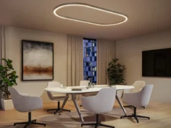 Paulmann 98177 Linion Lichtkanal 90° Kurve 24V 3000K chrom