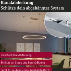 Paulmann 98228 Linion Zubehör Abdeckung Kurve weiß