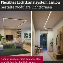 Paulmann 98189 Linion Zubehör Einspeisekabel 1,75m schwarz