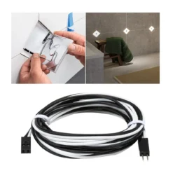 Paulmann 78418 LumiTiles Kabel Square 195cm 12V Schwarz
