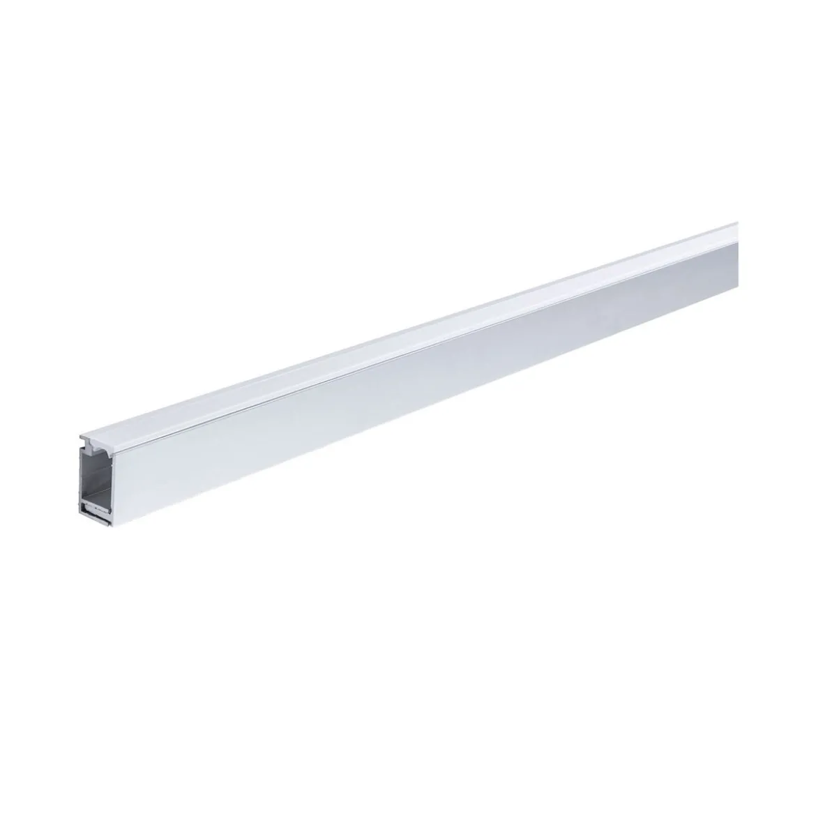 Paulmann 78406 LumiTiles LED Strip Aufbauprofil Top 1m Alu eloxiert Satin