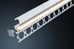 Paulmann 78410 LumiTiles LED Strip Profil Frame 2m Alu eloxiert Satin