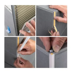 Paulmann 78410 LumiTiles LED Strip Profil Frame 2m Alu eloxiert Satin