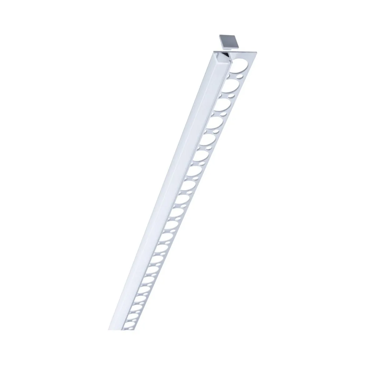 Paulmann 78411 LumiTiles LED Strip Profil Frame 1m Alu eloxiert Satin