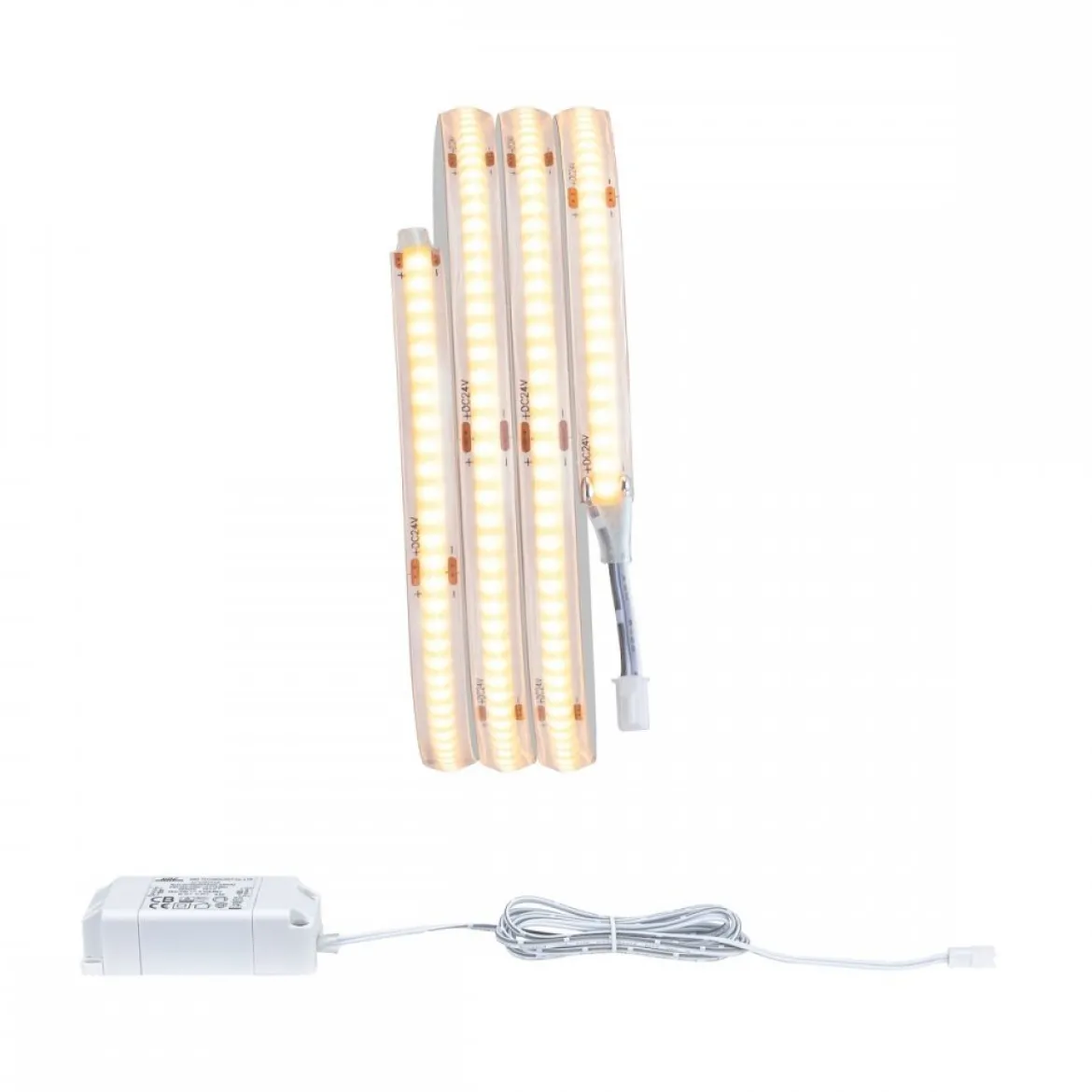 Paulmann 78424 LumiTiles LED Stripe COB Slim 1m IP44 2700K Weiß