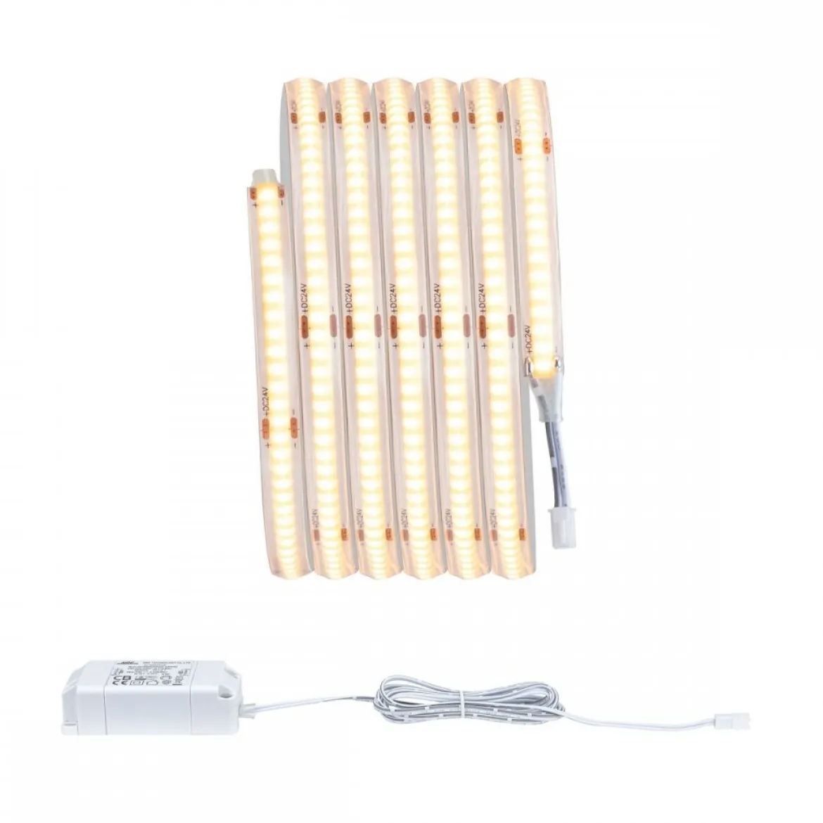 Paulmann 78425 LumiTiles LED Stripe COB Slim 2m IP44 2700K Weiß