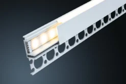 Paulmann 78403 LumiTiles LED Strip Einbauprofil Top 2m Alu eloxiert Satin