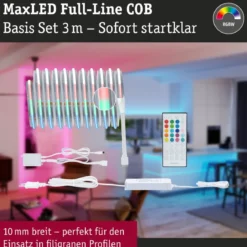 Paulmann 71198 MaxLED 500 LED Strip RGBW Full-Line COB Basisset 36VA 3m