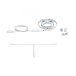 Paulmann 71218 MaxLED Stair LED Strip Erweiterung 0,5m 2700K Weiß