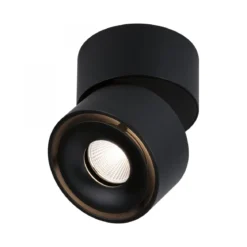 Paulmann No. 93371 Aufbauleuchte LED Spircle Schwarz matt 8W 3000K 36°