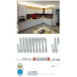 Paulmann No. 5060 Bundle MaxLED 1000 Stripe Set Küche Warmweiß beschichtet dimmbar