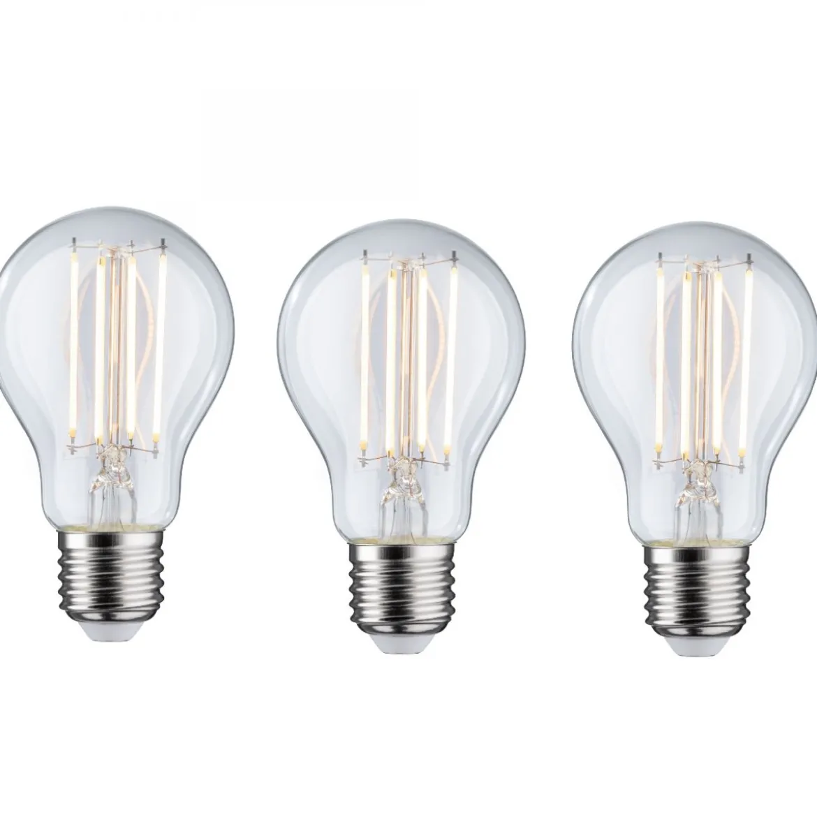 Paulmann No. 5080 Bundle 3xLED Filament AGL 1055lm E27 Warmweiß dimmbar 9W