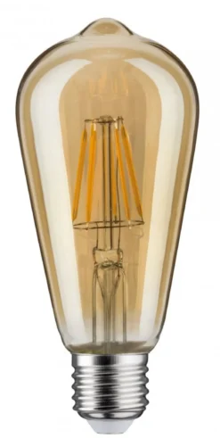 Paulmann No. 5067 Bundle 3xLED Vintage-Kolben ST64 6W E27 Goldlicht dimmbar