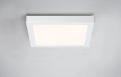 Paulmann No. 70646 Deckenleuchte Lunar LED Panel 300x300mm Weiß matt, Alu