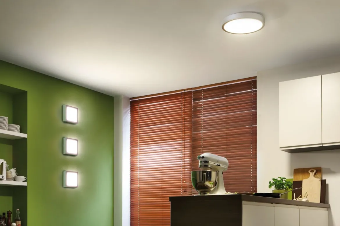 Paulmann No. 70648 Deckenleuchte Lunar LED Panel 170x170mm Chrom matt, Alu