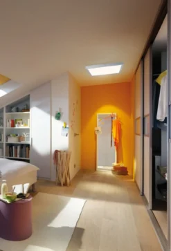 Paulmann No. 70652 Deckenleuchte Lunar LED Panel 600x600mm Chrom matt, Alu