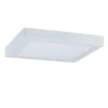 Paulmann No. 70900 Deckenleuchte WallCeiling Abia 22W Weiß matt, Kunststoff eckig