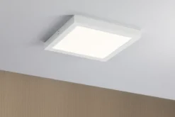 Paulmann No. 70900 Deckenleuchte WallCeiling Abia 22W Weiß matt, Kunststoff eckig