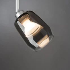 Paulmann No. 95359 Design Deko-Schirm DecoSystems max. 50W, Vento Rauchglas