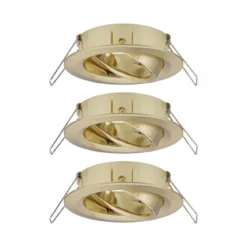 Paulmann No. 92489 Einbauleuchte CHOOSE Spot schwenkbar max. 10W Messing gebürstet 230V