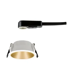 Paulmann No. 93396 Einbauleuchte Cole GU10 max.10W Weiß Gold matt
