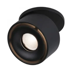 Paulmann No. 93370 Einbauleuchte LED Spircle Schwarz matt 8W 3000K 36°