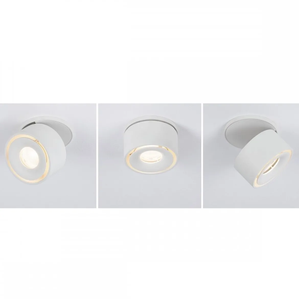 Paulmann No. 93372 Einbauleuchte LED Spircle Weiß matt 8W 3000K 36°