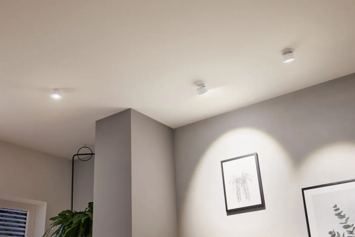 Paulmann No. 93372 Einbauleuchte LED Spircle Weiß matt 8W 3000K 36°