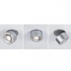 Paulmann No. 93374 Einbauleuchte LED Spircle Chrom matt 8W 3000K 36°