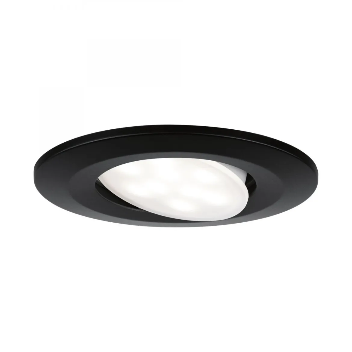 Paulmann No. 99991 Einbauleuchte LED Calla IP65 rund 3er-Set 4000K schwarz