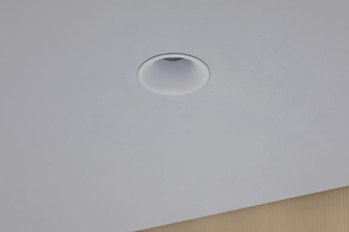 Paulmann No. 93416 Einbauleuchte LED Cymbal Weiß matt blendfrei dimmbar
